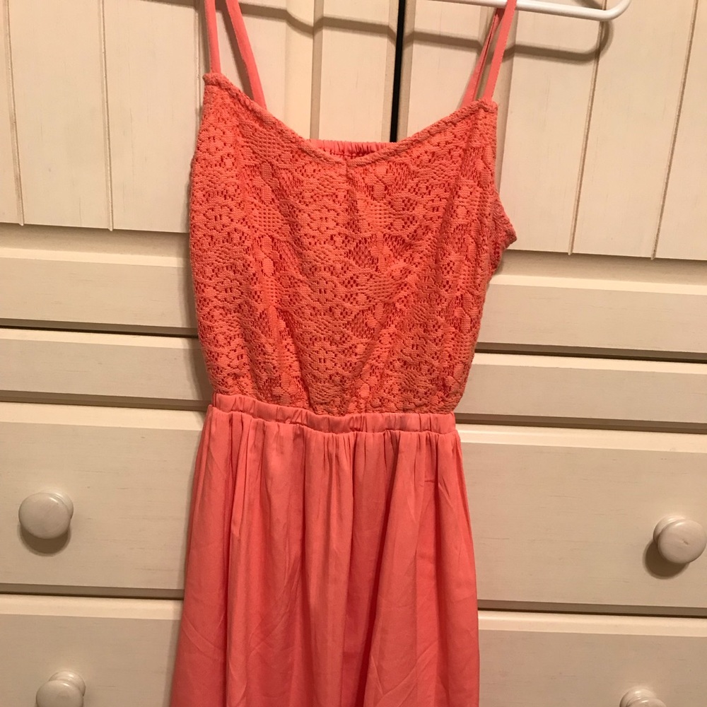 Peach Dress